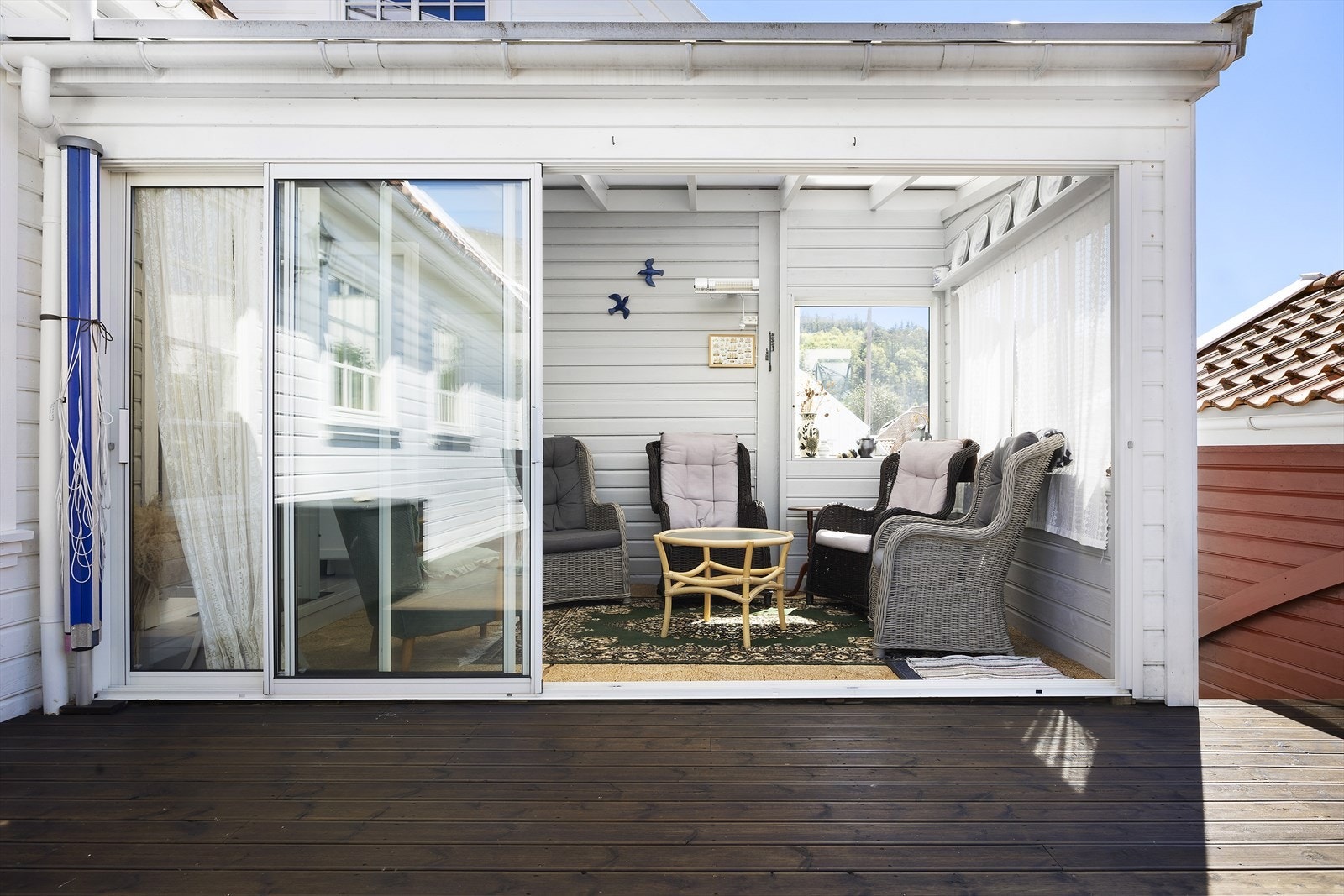 Utestue i forbindelse med tv / daglig - stue Galleribilde