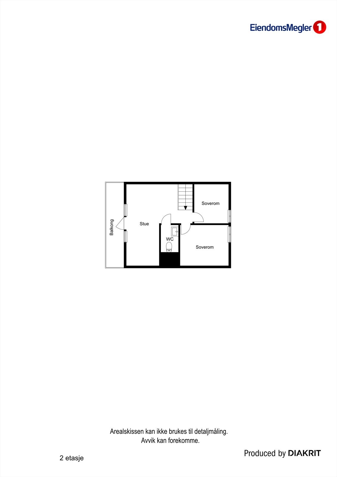 Plantegning loft. Galleribilde