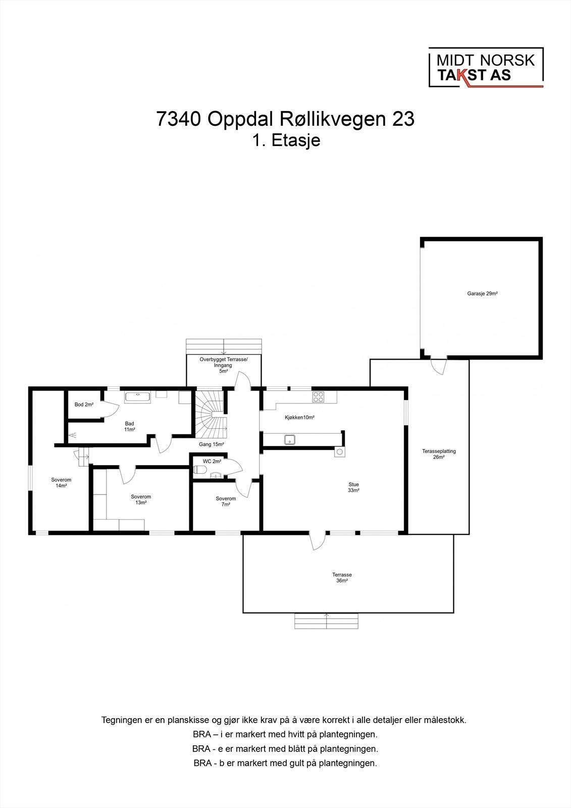 Planskisse 1. Etasje Galleribilde