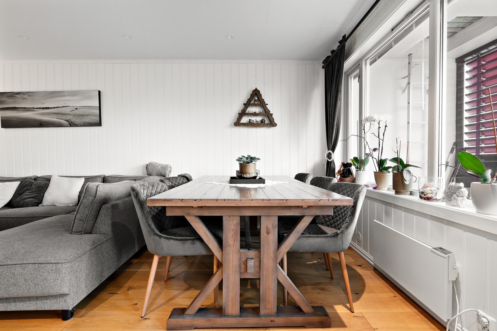 Fin sone for måltider og sosialt samvær. Galleribilde