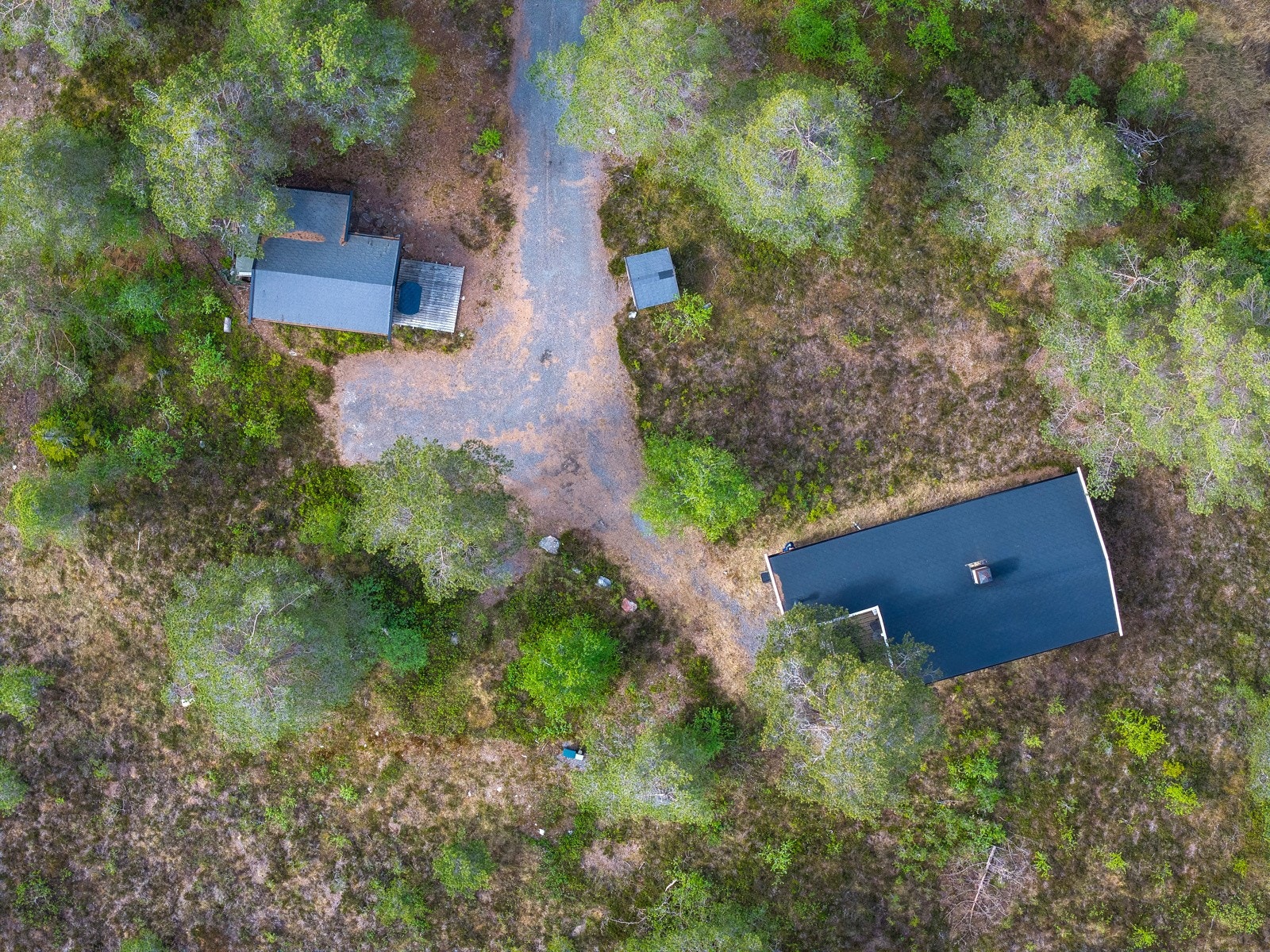 Stor og flat tomt med boltreplass for familie og venner Galleribilde