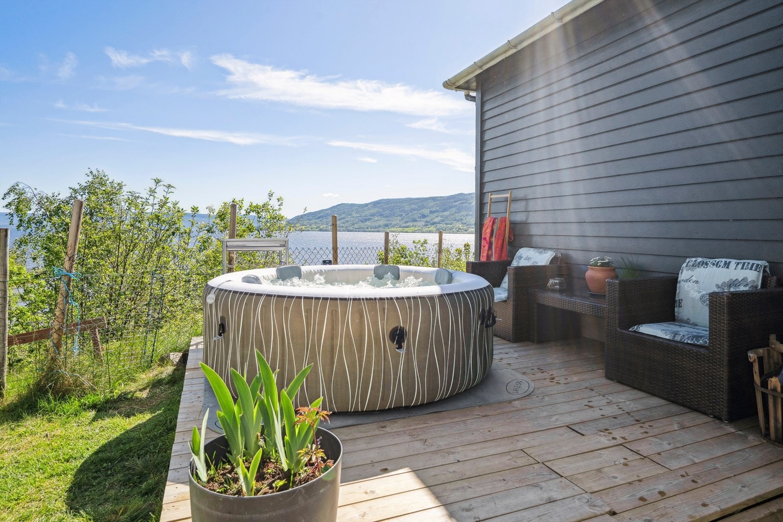 Her kan man tilbringe fine dager. Galleribilde