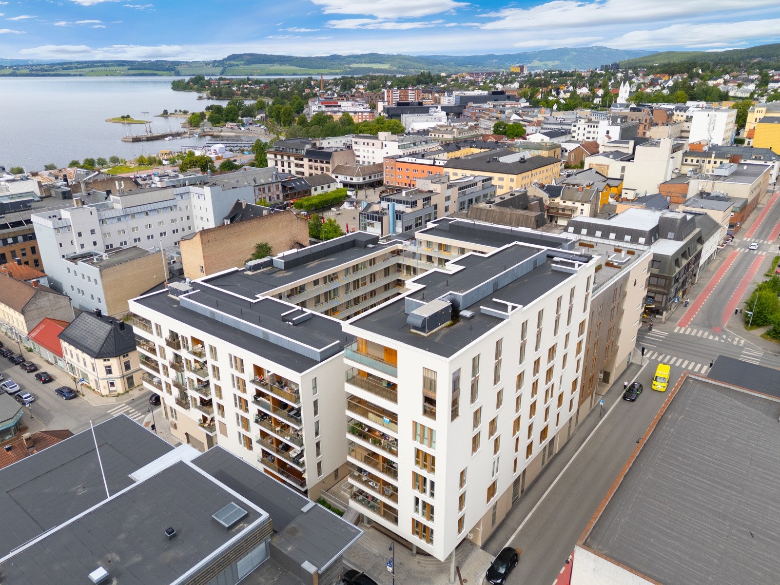 Dronefoto Galleribilde