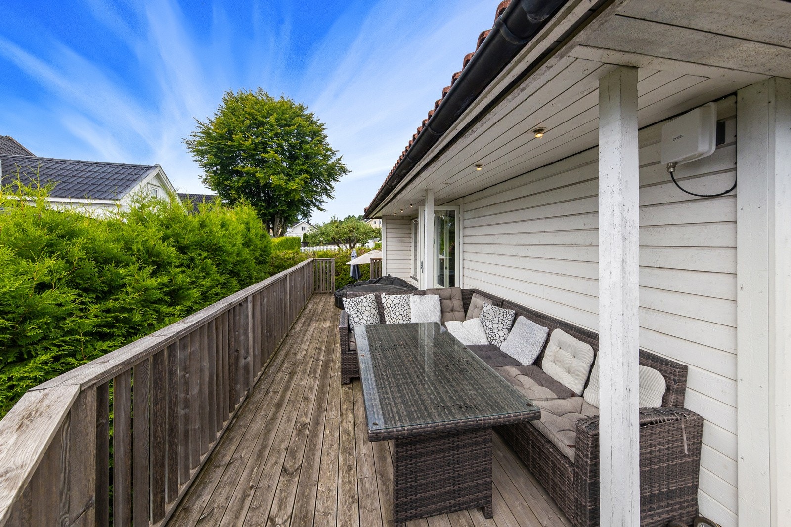 Lune og usjenerte uteplasser. Galleribilde