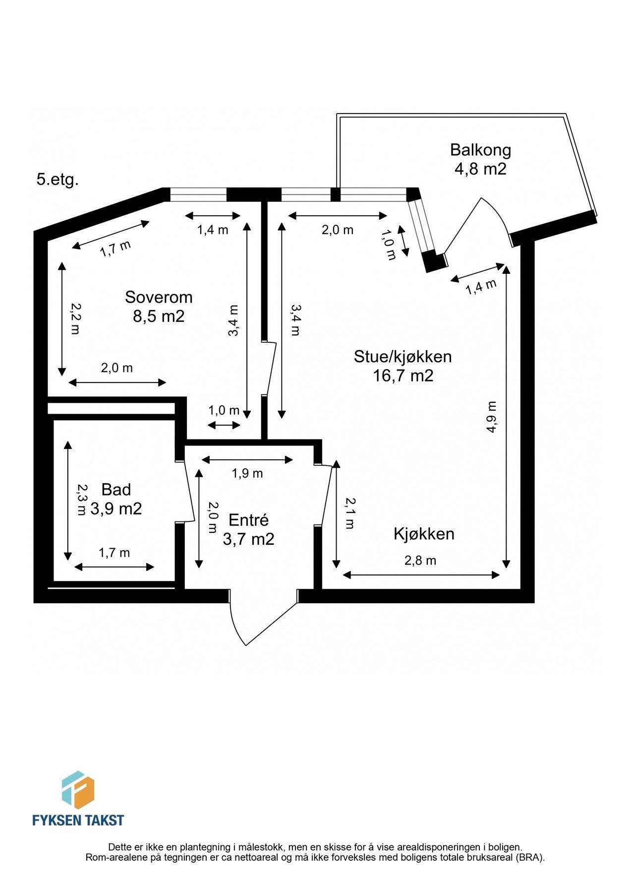 Planskisse. Galleribilde