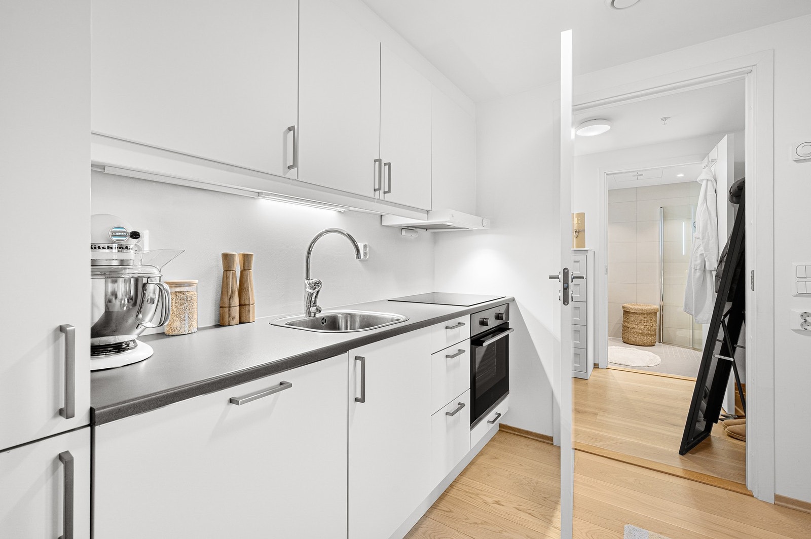 Detaljbildet kjøkken. Galleribilde