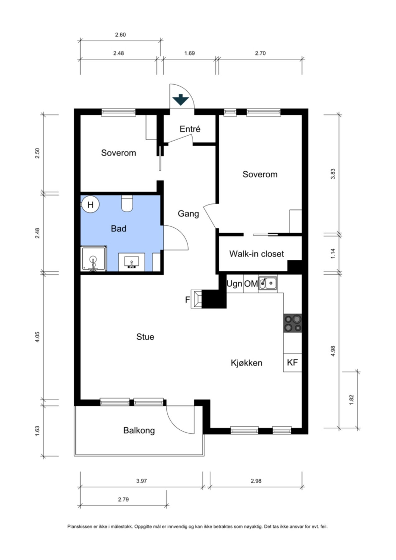 Plantegning. Galleribilde