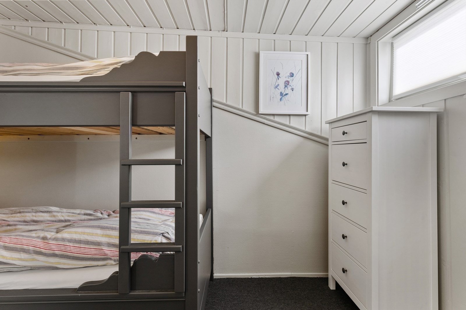 Soverom med køyeseng. Galleribilde