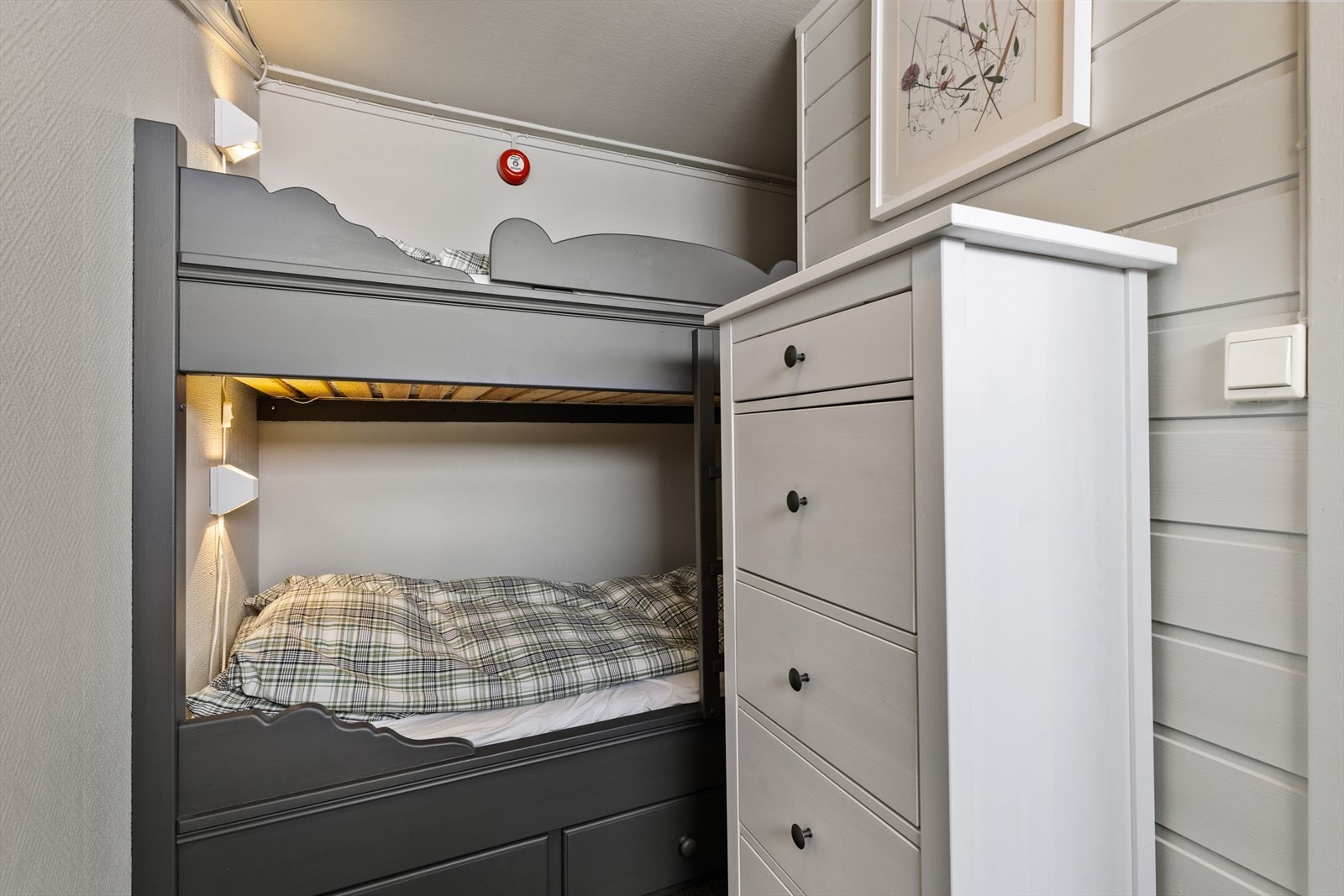 Køyeseng på hems. Galleribilde