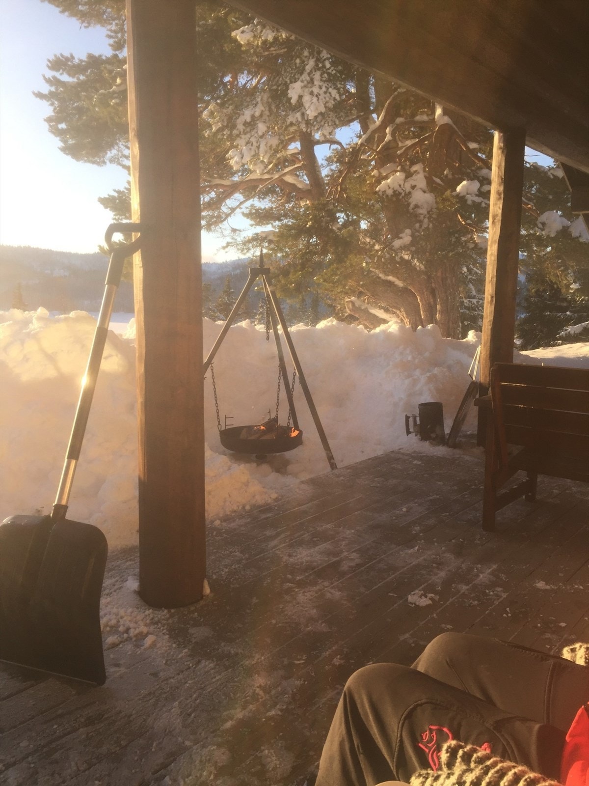 Selgers private vinterbilde Galleribilde