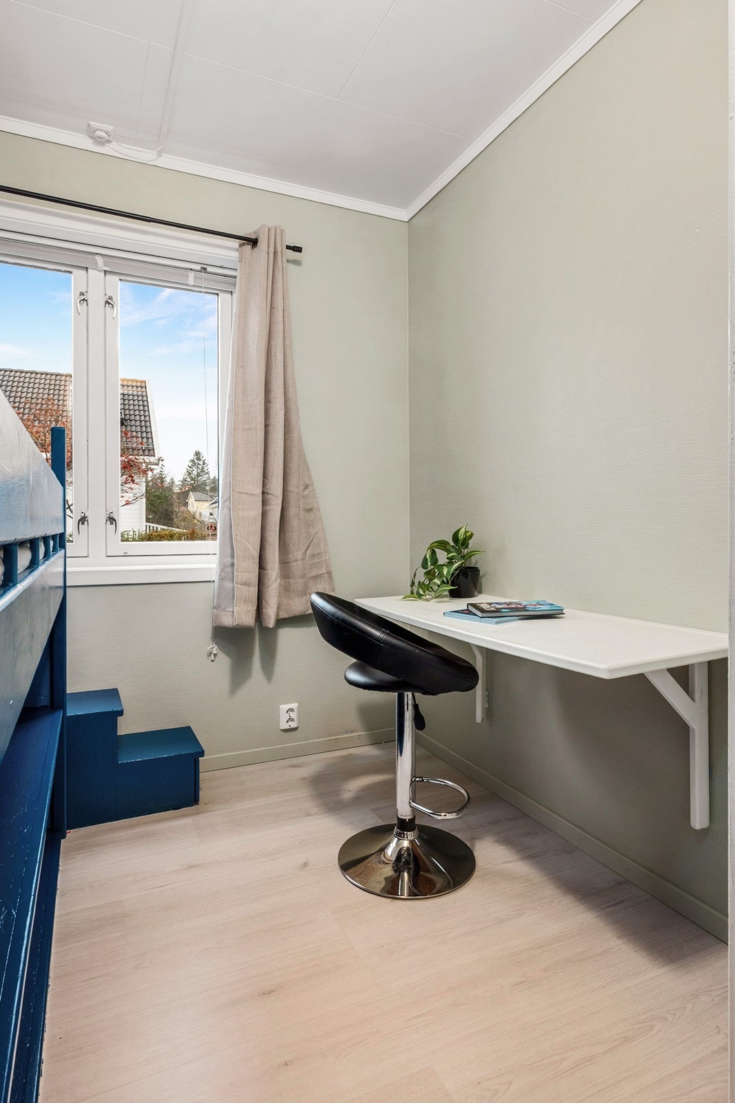 Rommet kan enkelt tilpasses eller tilbakeføres etter behov. Galleribilde