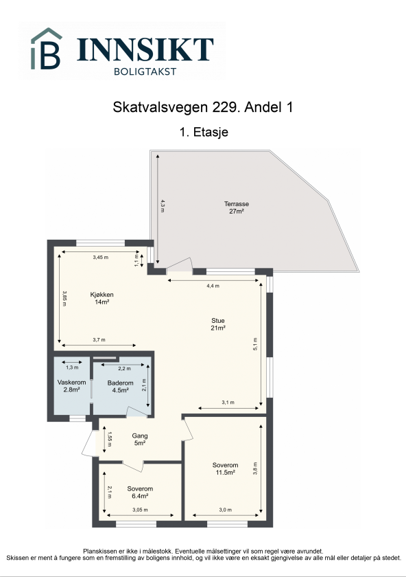 Planskisse. Galleribilde