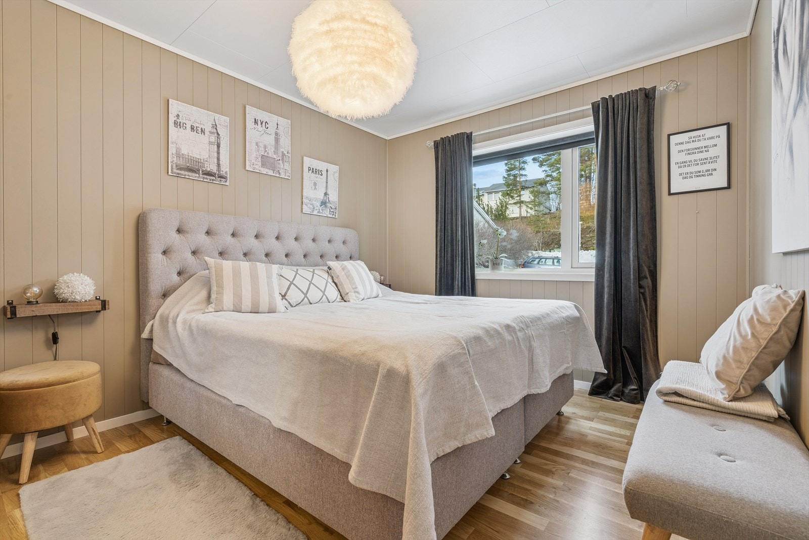 Hovedsoverommet er av god størrelse og måler 11,5 kvm. Galleribilde