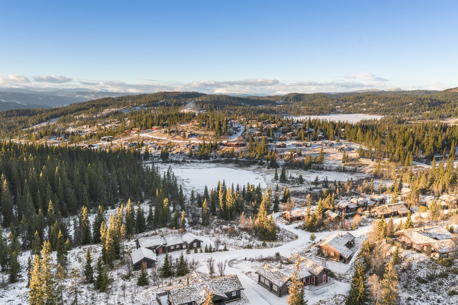 Flott helårs fjellområde relativt kort vei fra Oslo. Galleribilde