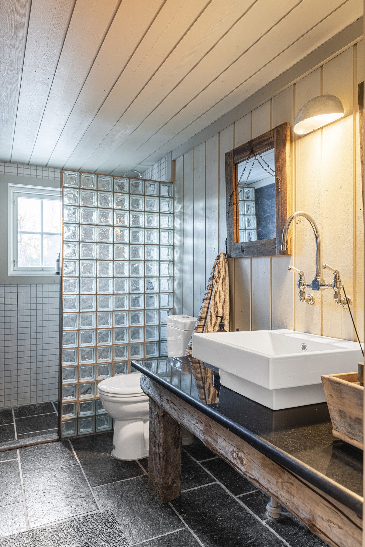 Det er lagt varmekabler i gulv. Galleribilde