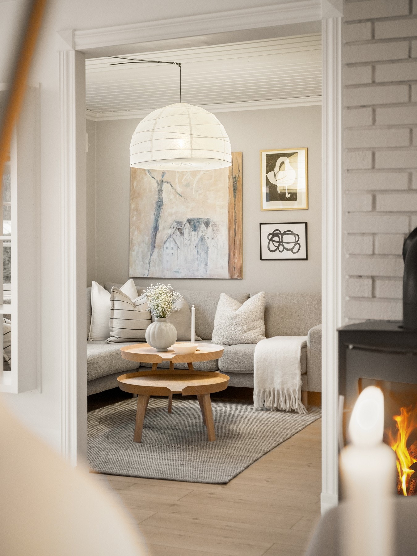 Nøytrale og duse farger gjør det enkelt å sette sitt personlige preg med ønsket interiør. Galleribilde