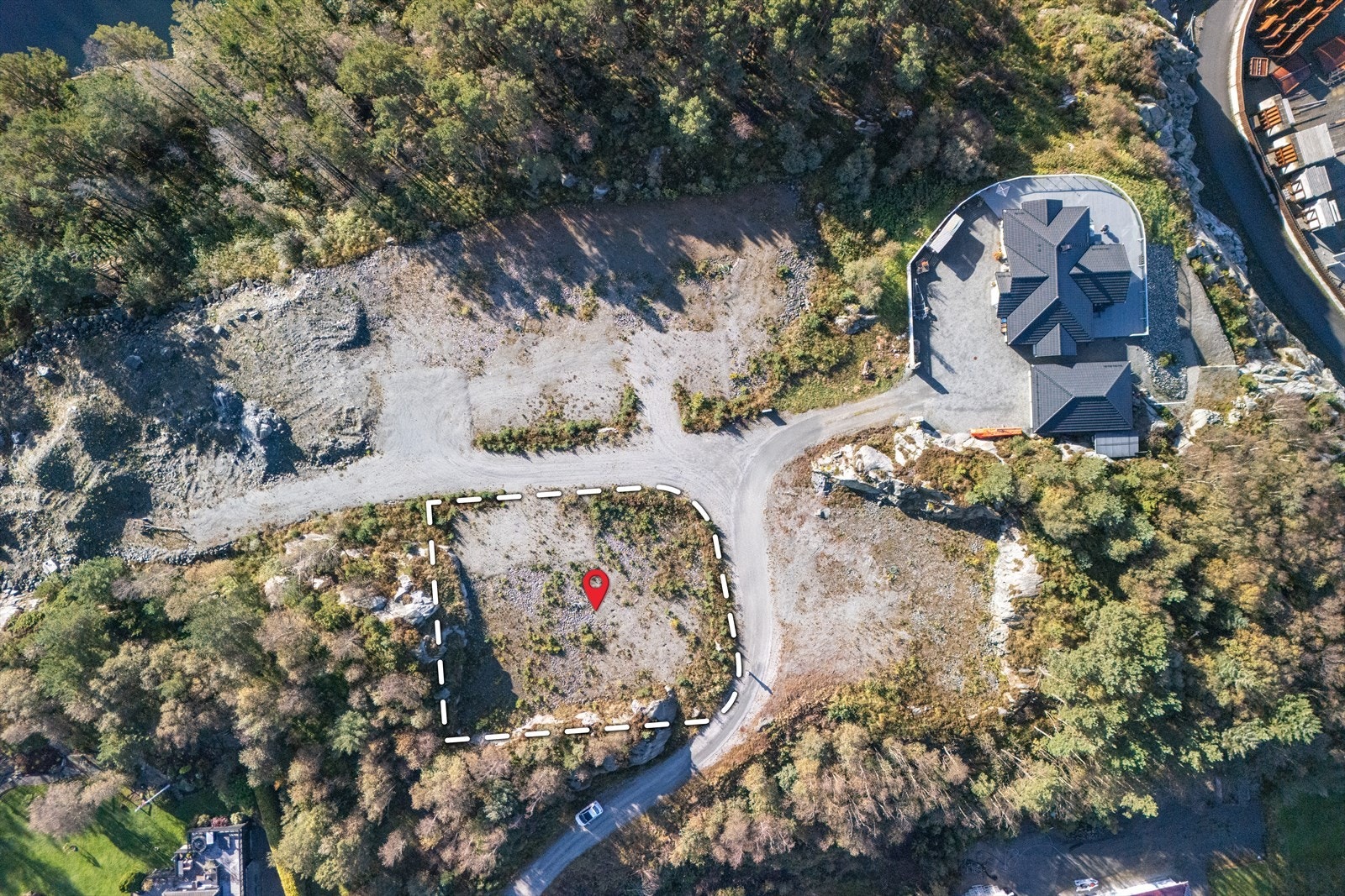 Mølstrevågvegen 96 A - Tomtestørrelse 938 kvm Galleribilde