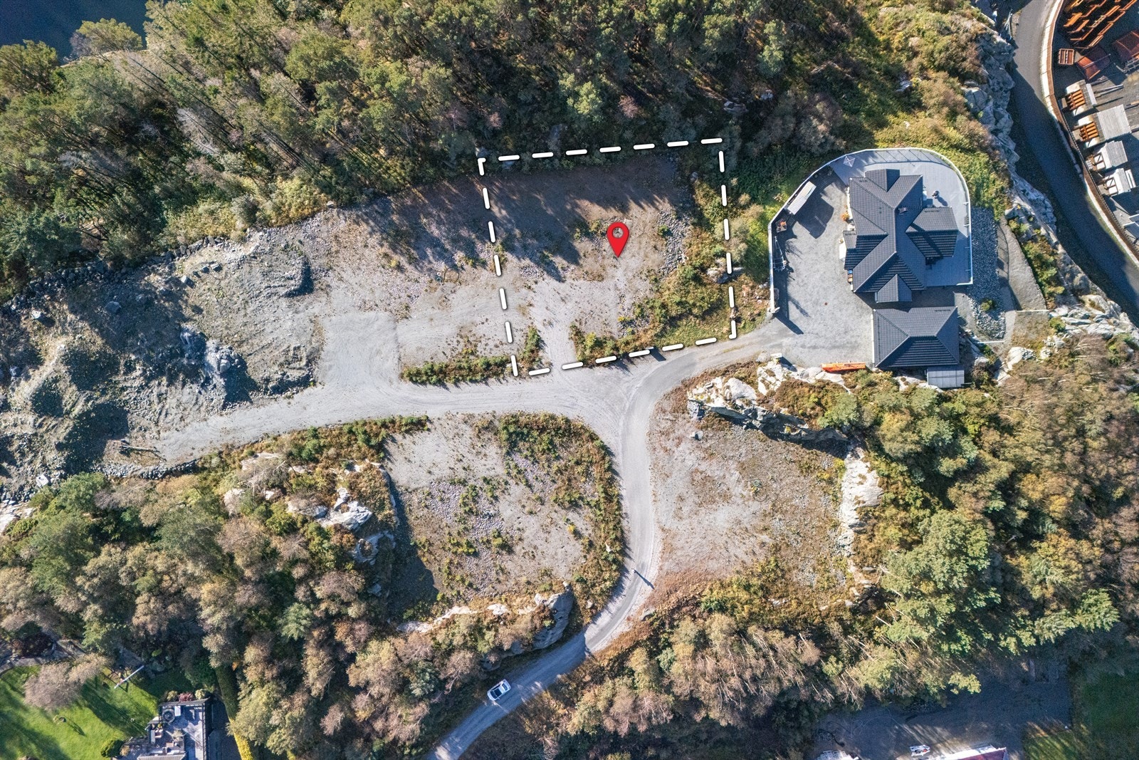 Mølstrevågvegen 96 C - Tomtestørrelse 927 kvm Galleribilde