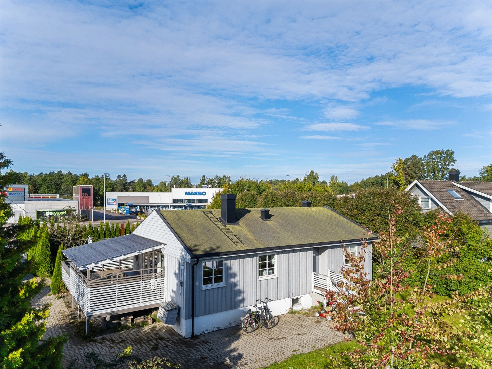 Matbutikker ligger rett i nærheten Galleribilde