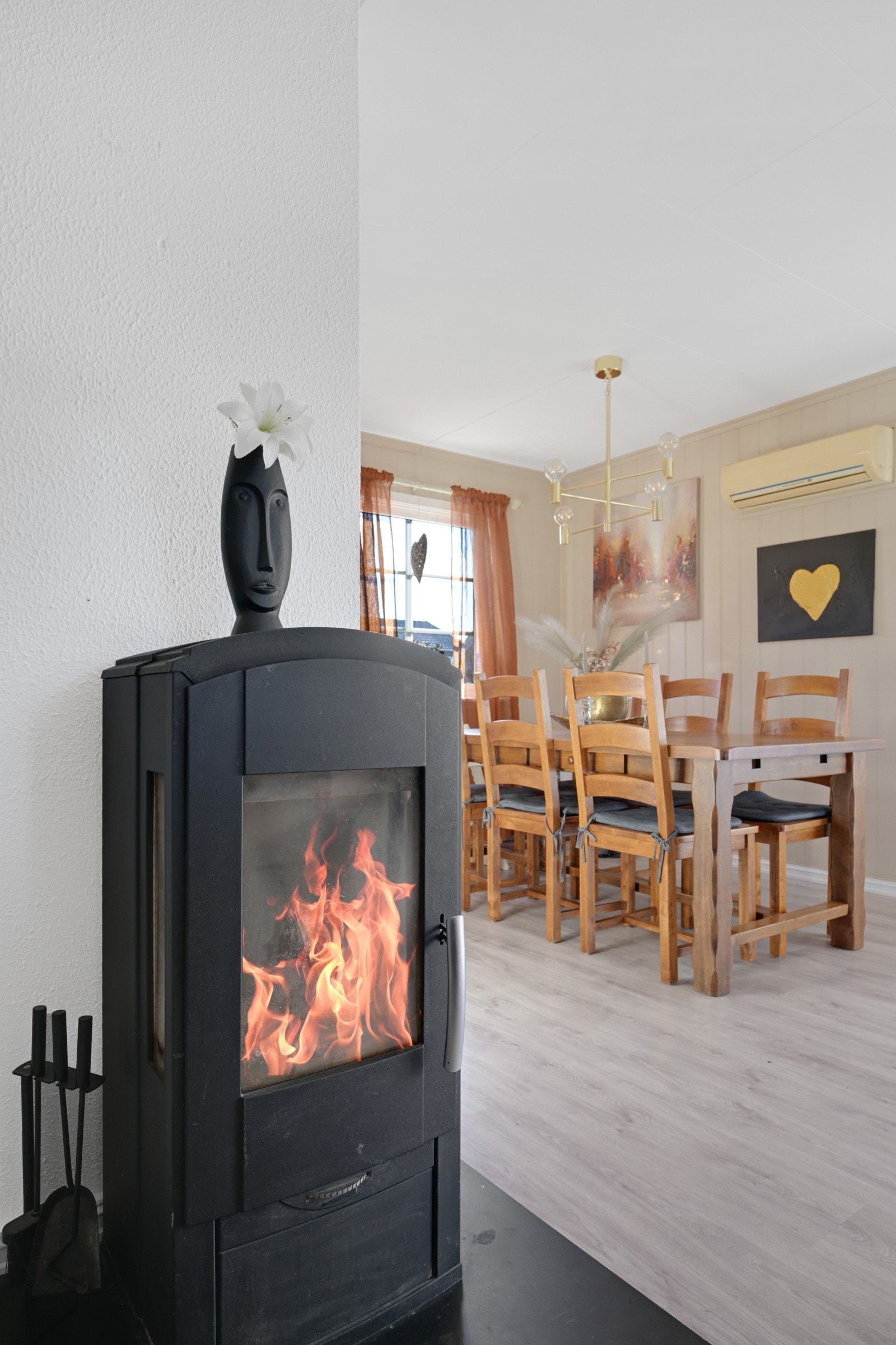 Deilig peis på de kalde vinterdagene Galleribilde