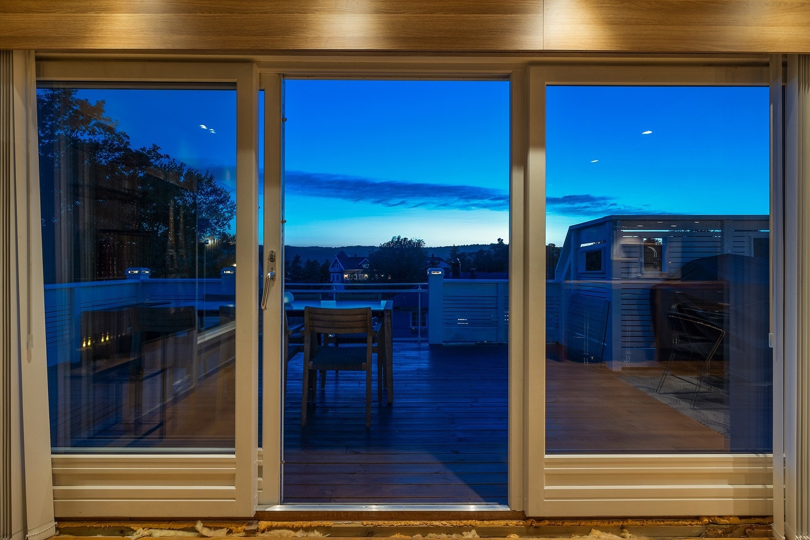 Verandaen blir om sommeren en forlengelse av stuen Galleribilde