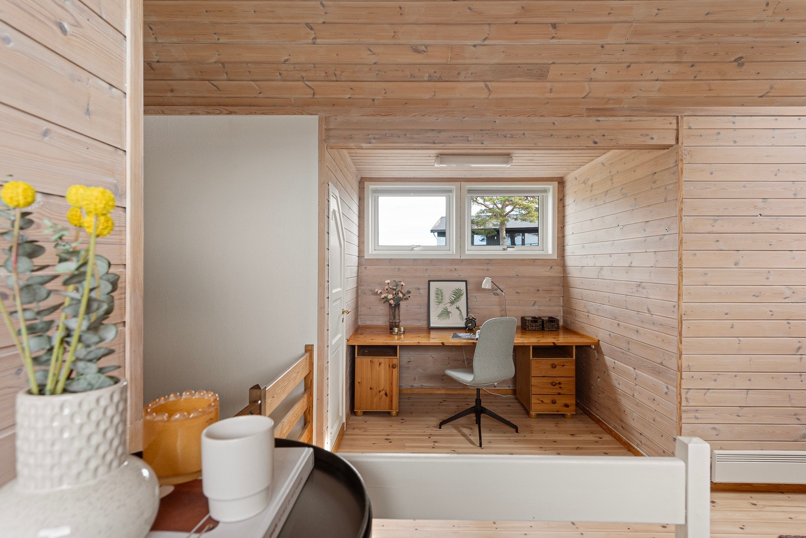 Her er det fint med hjemmekontor Galleribilde