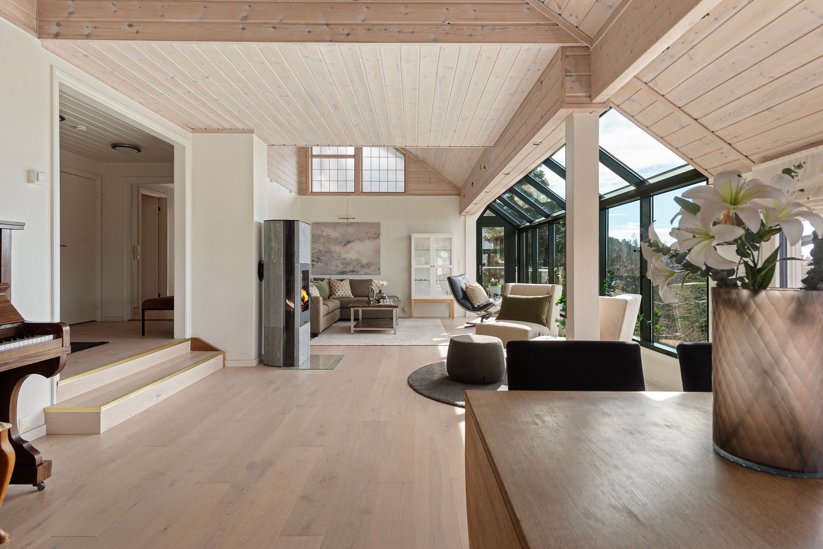 Stuen er romslig Galleribilde