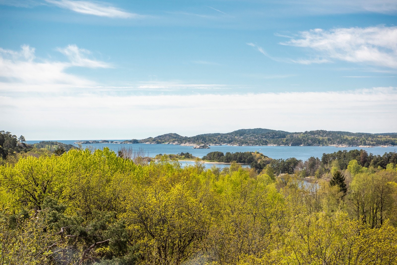 Nydelig utsikt mot Sandefjordsfjorden Galleribilde