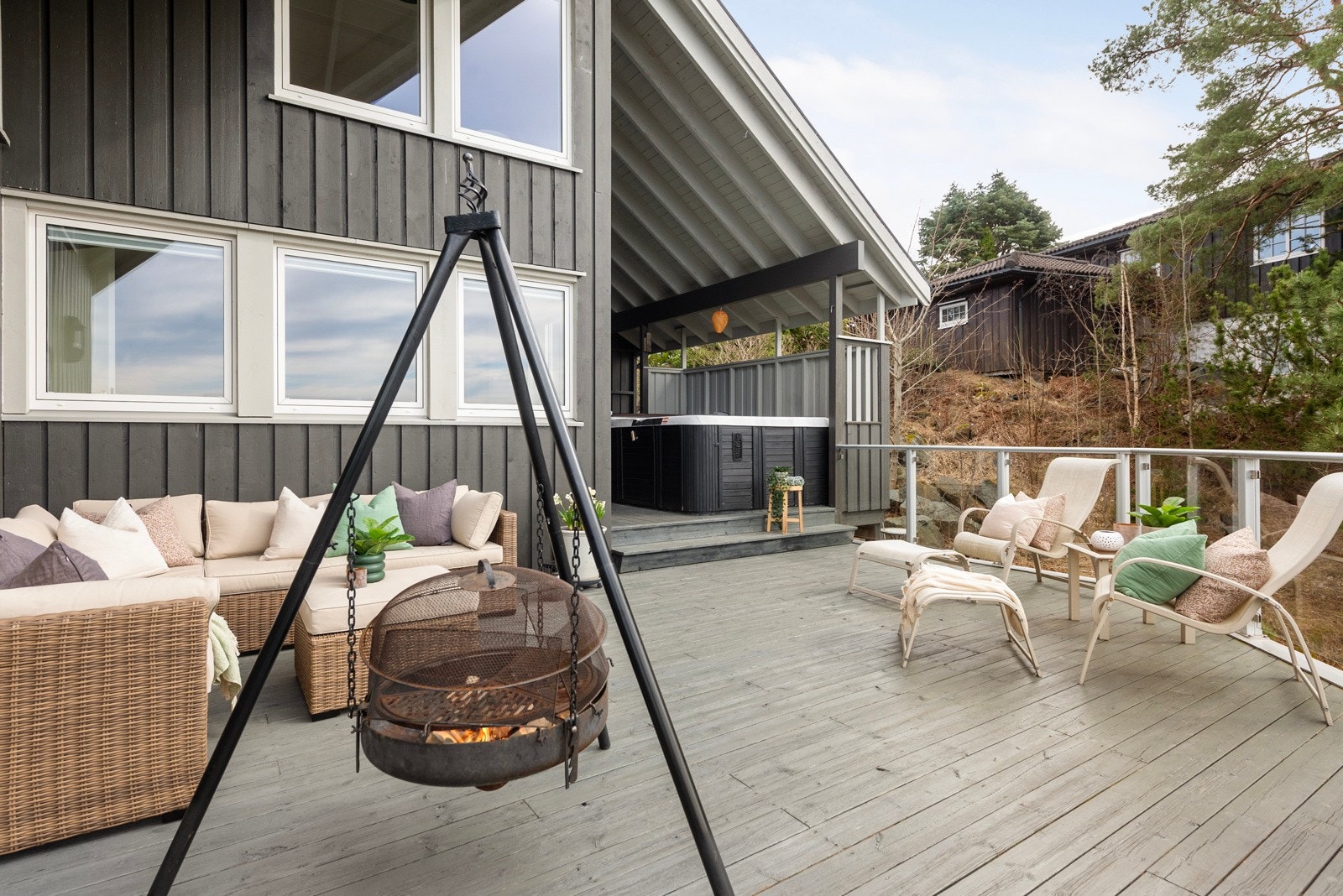 Fanstasisk uteplass Galleribilde