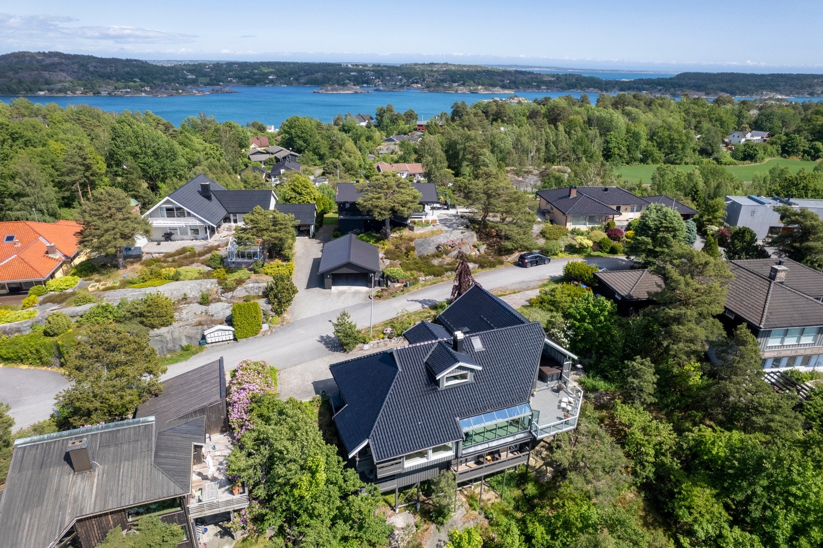 Mefjorden mot øst Galleribilde