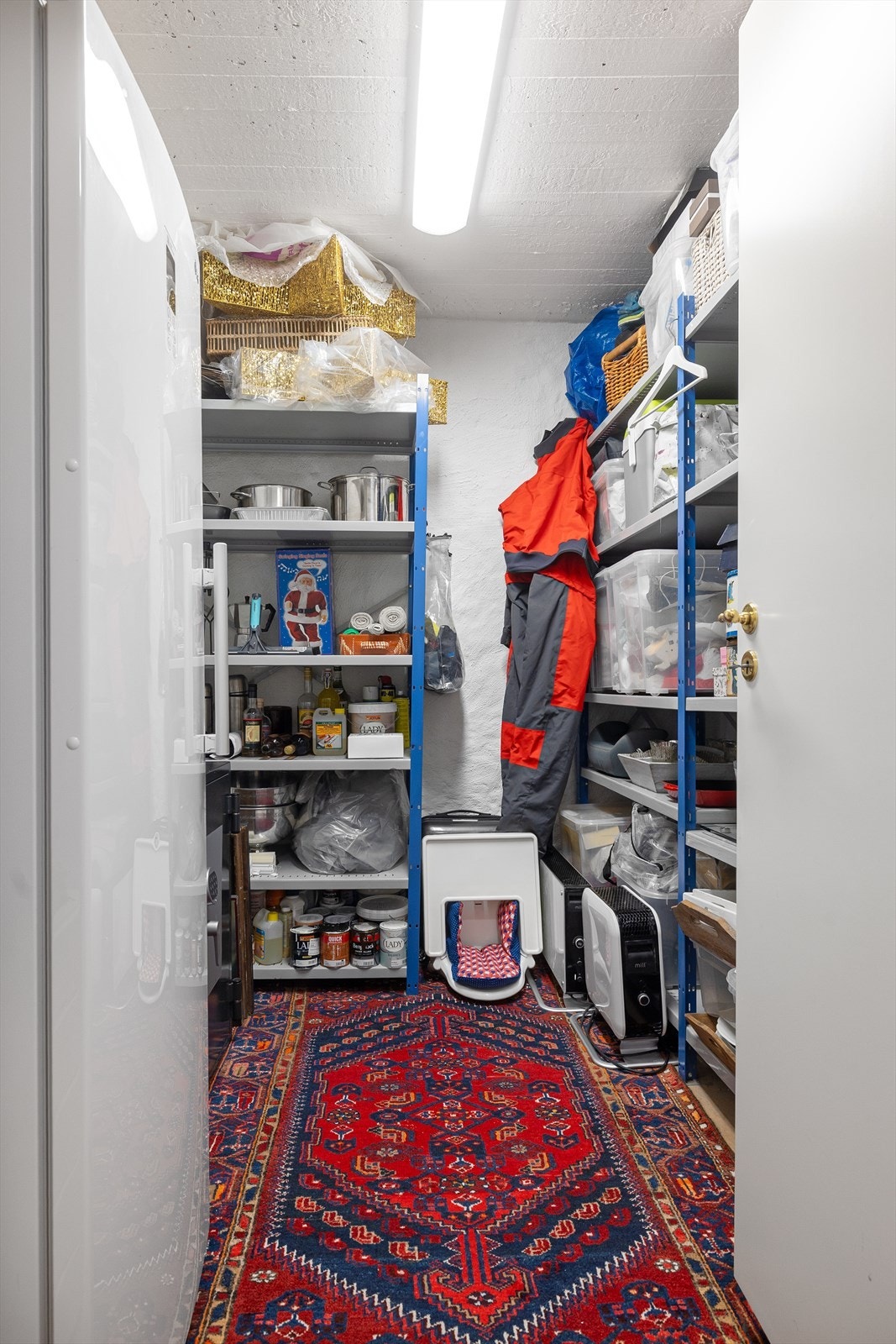 Her er det godt med oppbevaringsmuligheter. Galleribilde