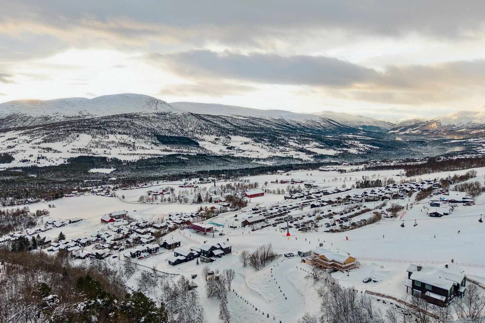 Her har man optimale ski in/out beliggenhet med få meter til heisen. Galleribilde