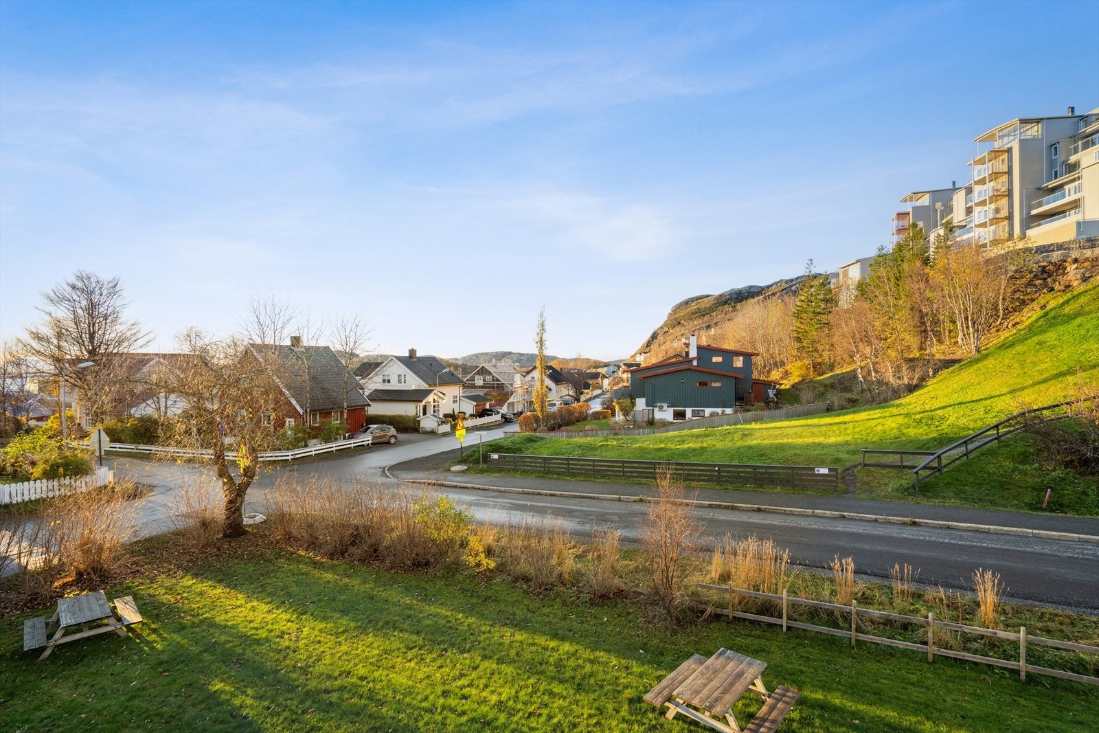 Luftig utsikt. Galleribilde