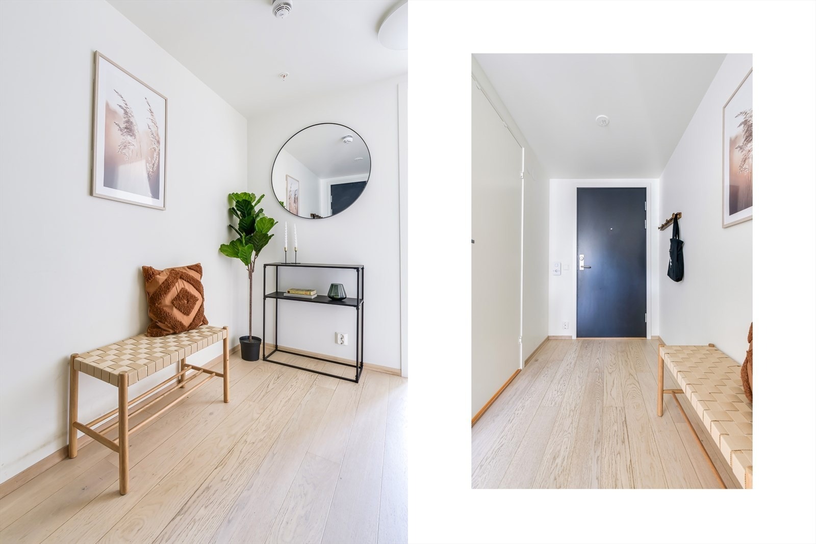 Romslig entre. Tilknyttet callinganlegg. Galleribilde