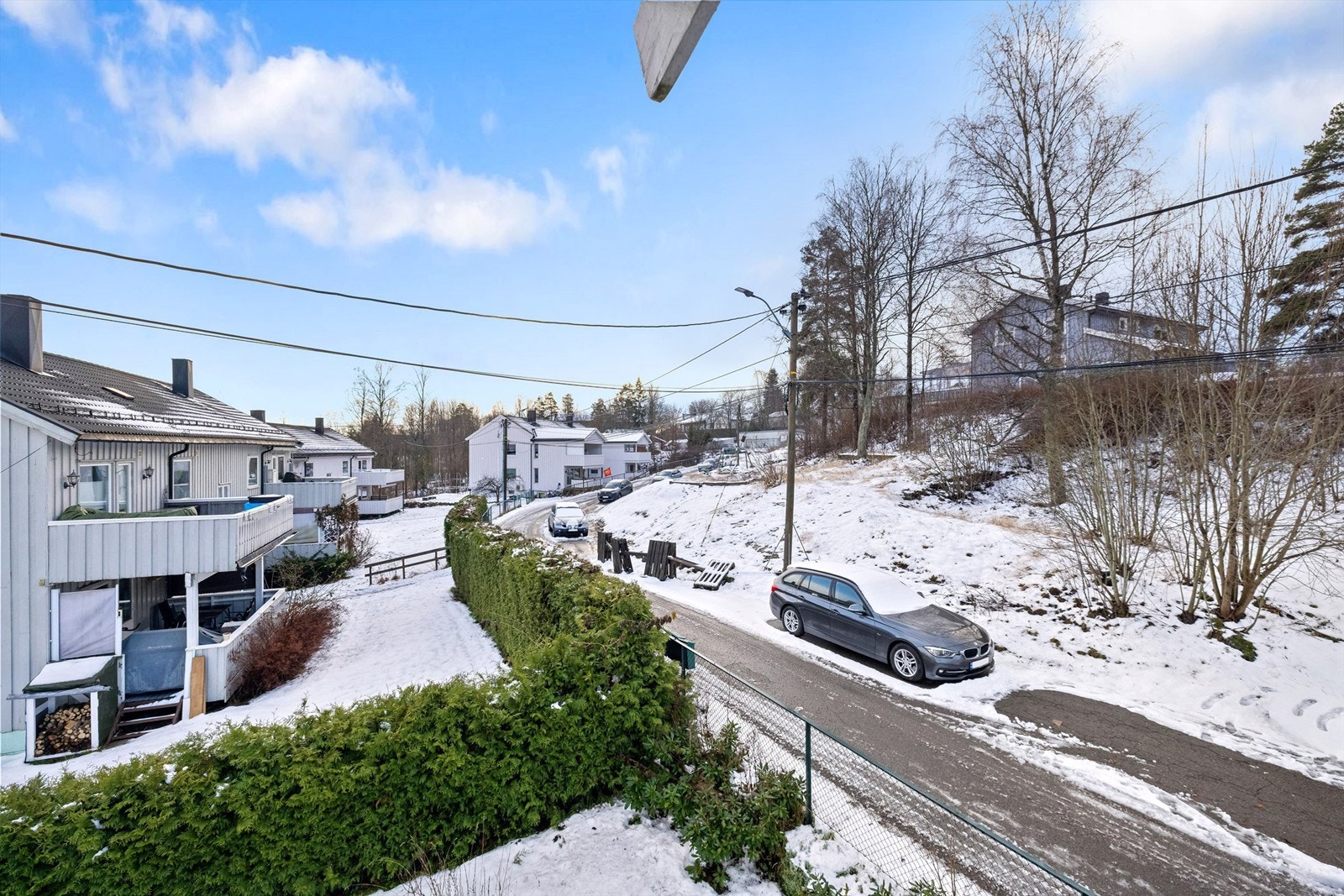 Utsikten fra balkongen. Galleribilde