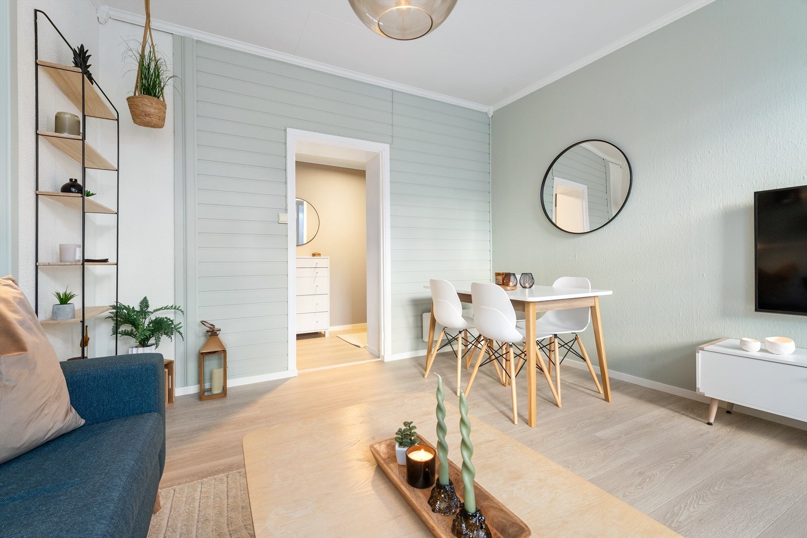 Leiligheten er pent oppusset i 2025, og er klar til innflytting. Galleribilde