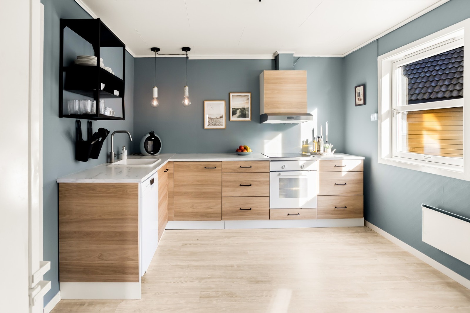 Kjøkkenet ble byttet i 2020. Galleribilde