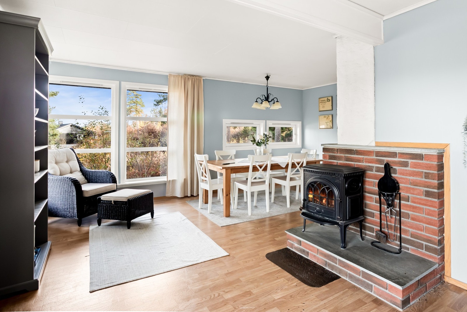 Her kan man nyte mange hyggelige stunder med venner og famiile. Galleribilde