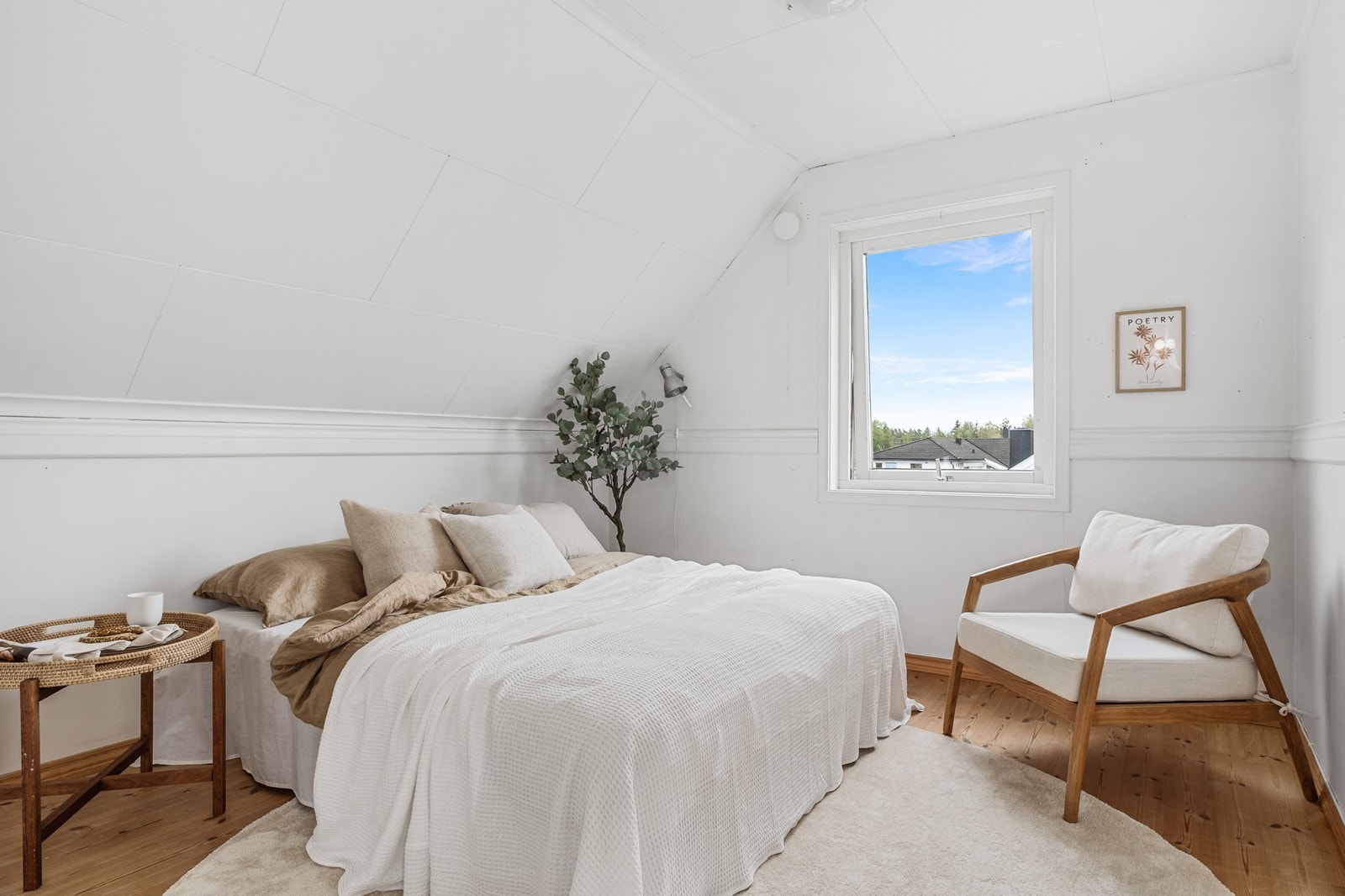 Alle soverommene har god størrelse. Galleribilde