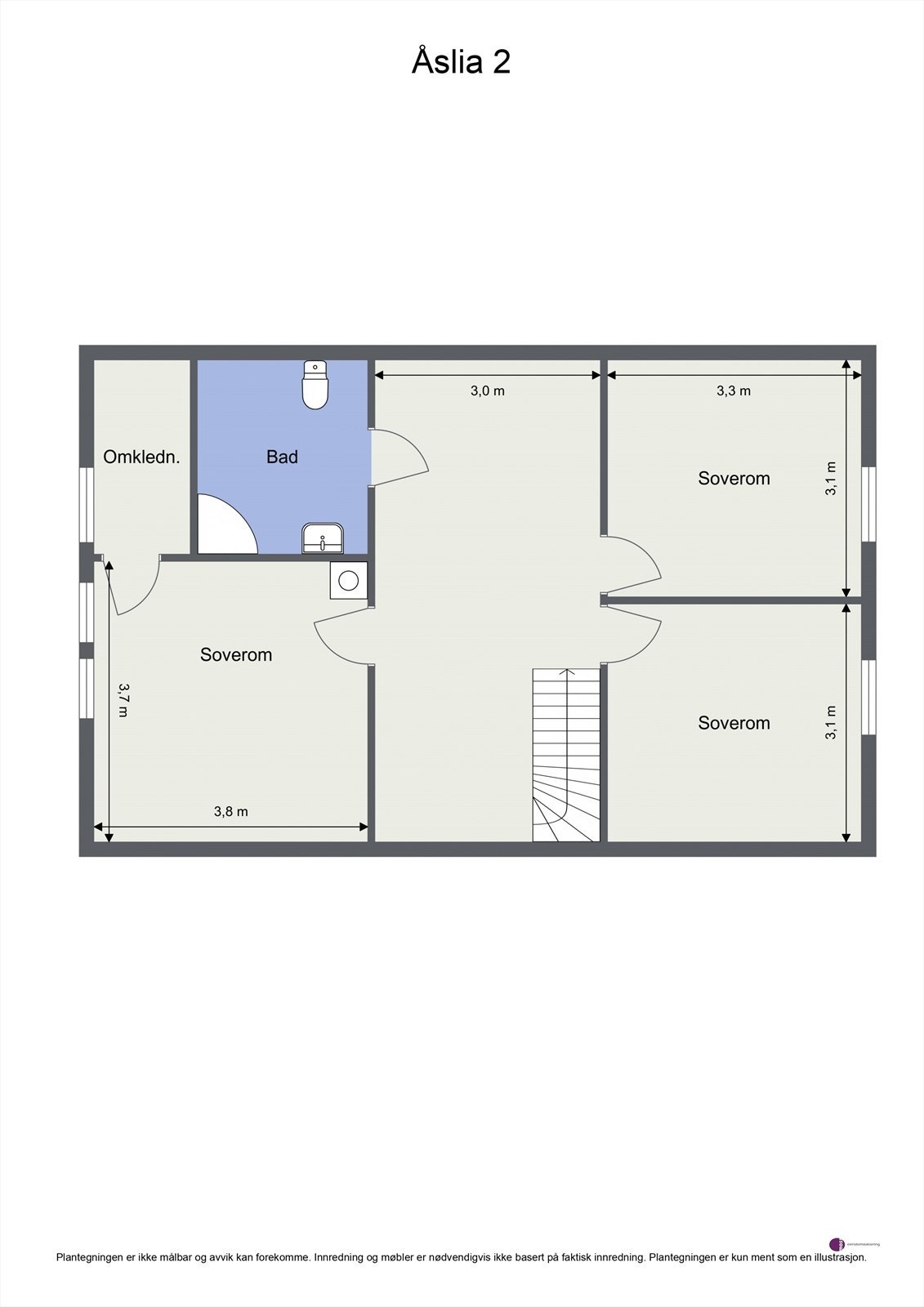 Plantegning 2. etasje. Galleribilde