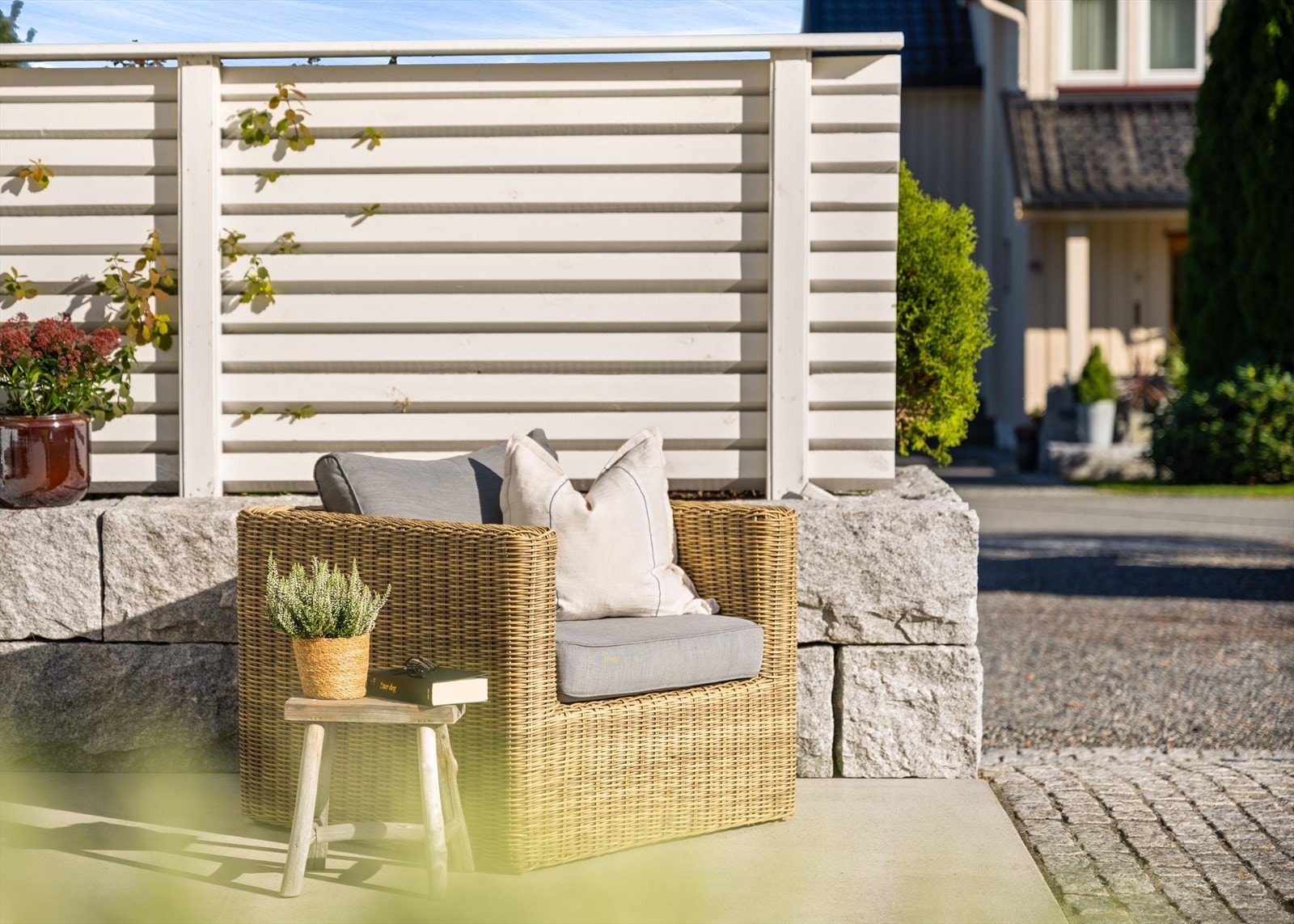 Her kan man nyte gode solforhold Galleribilde