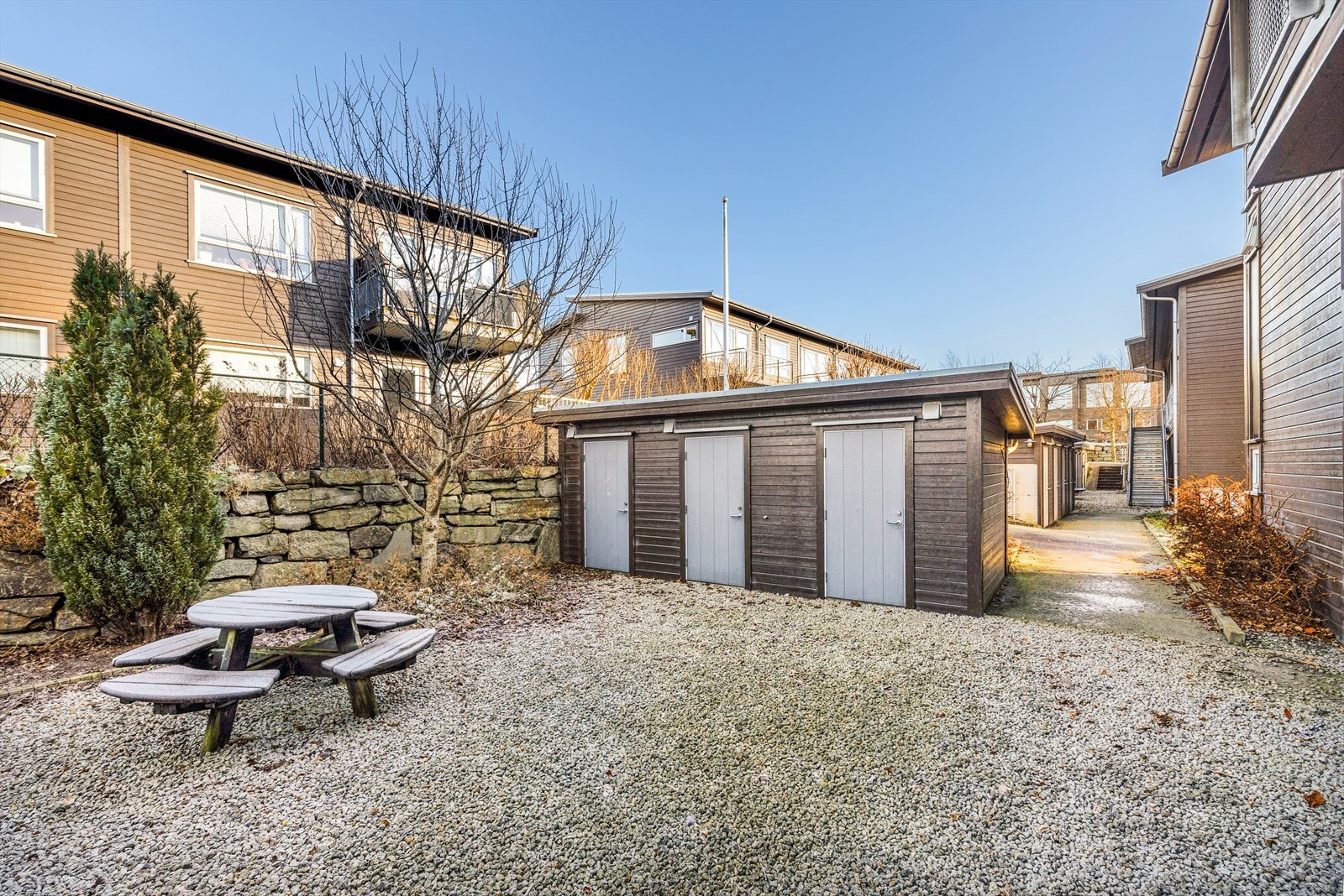 Èn utvendig bod medfølger Galleribilde