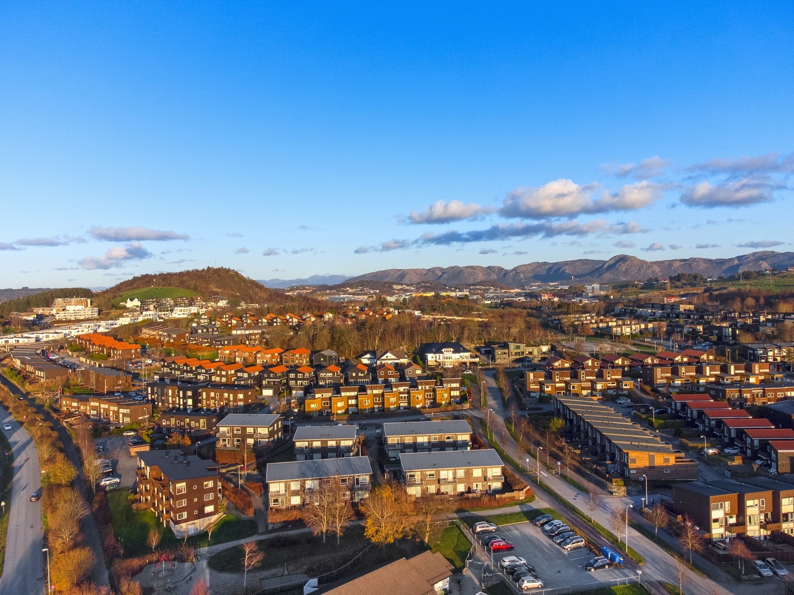 Dronefoto Galleribilde