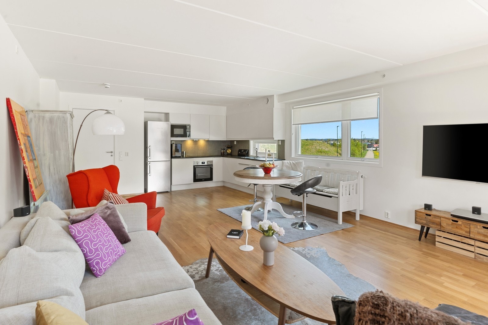 Velkommen til Midtskogen - En 3-roms i 2. etasje med attraktiv beliggenhet Fotograf: FOTOetcetera AS Galleribilde