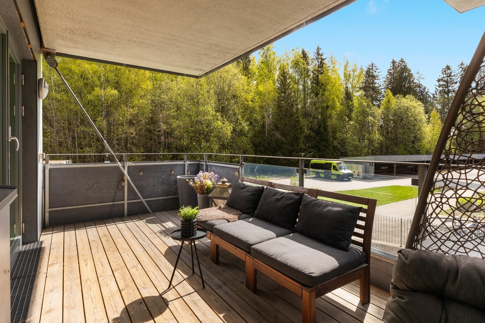 Flott balkong. Fotograf: FOTOetcetera AS Galleribilde