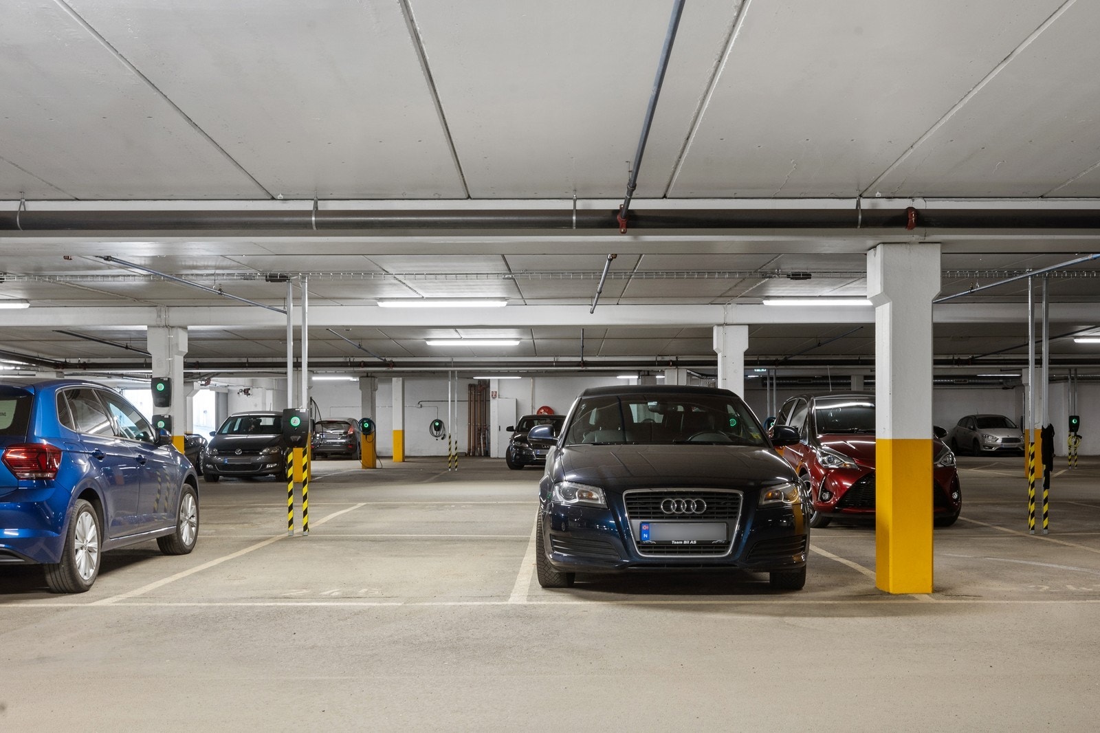 Garasjeplass. Fotograf: FOTOetcetera AS Galleribilde