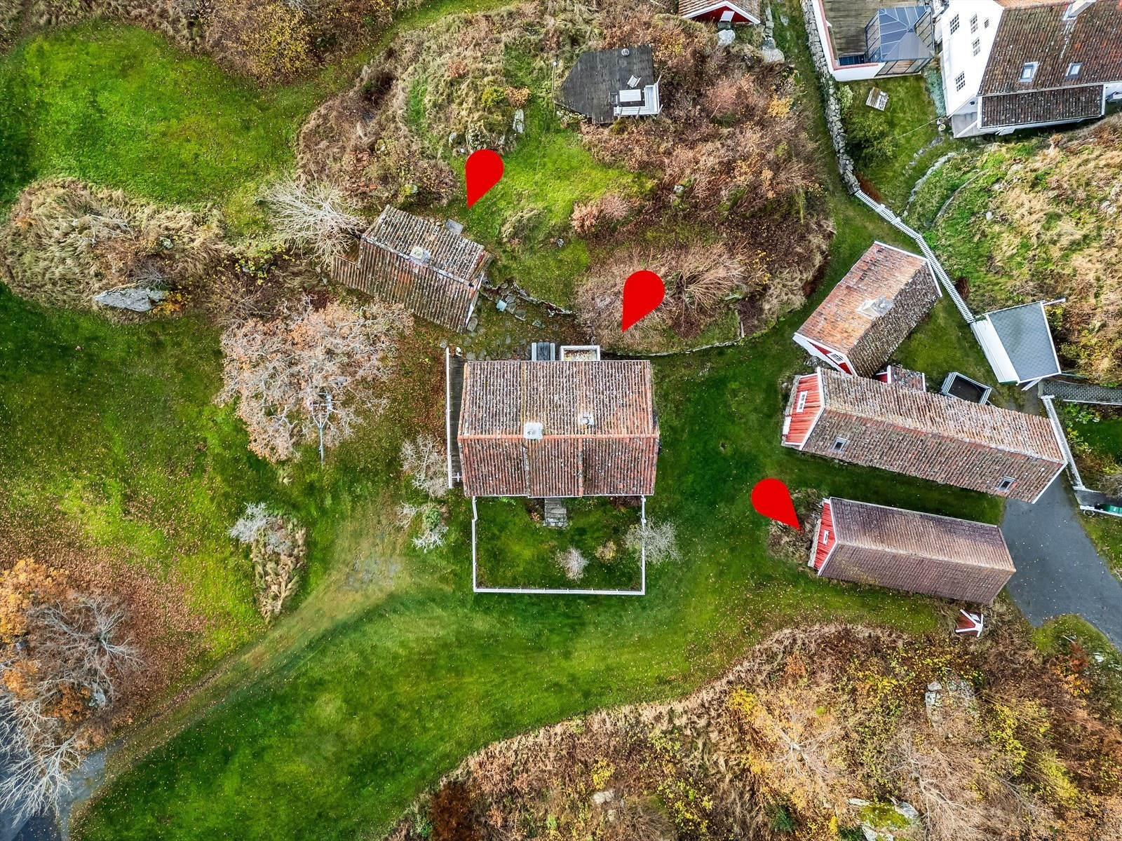 Dronefoto Galleribilde