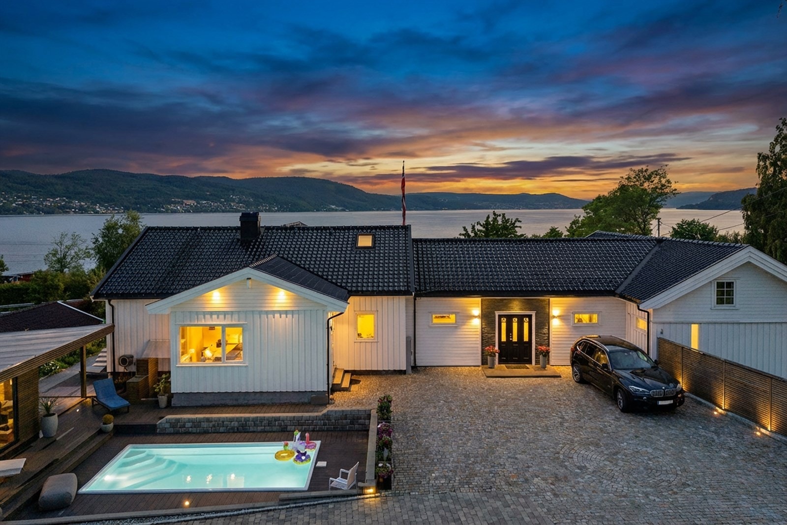 AI generert kveldsbilde Galleribilde