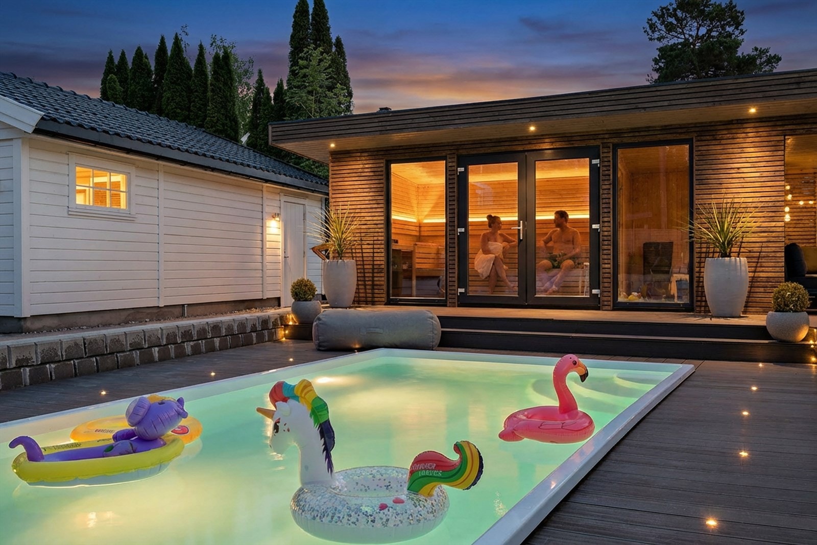 AI generert kveldsbilde Galleribilde