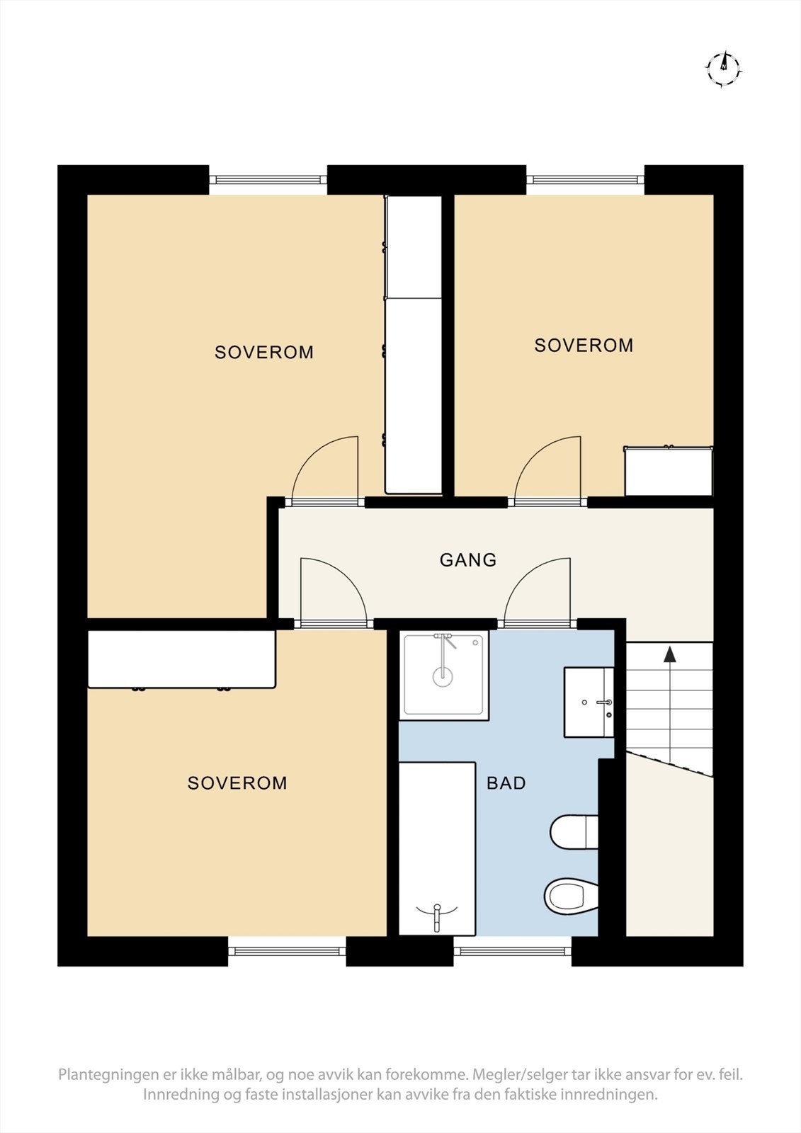 Plantegning 2.etasje. Galleribilde